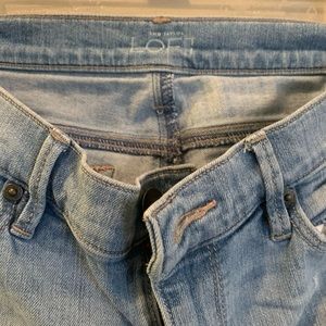 Loft boyfriend fit jeans